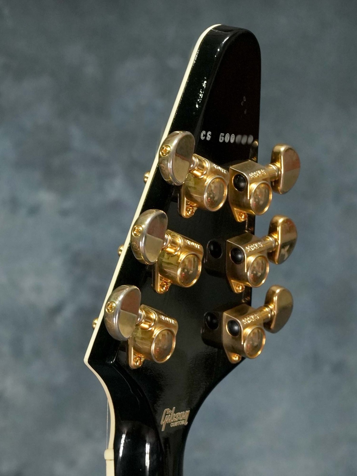 Gibson Custom Shop Flying V Custom Ebony Richlite Fingerboard Electric Guitar