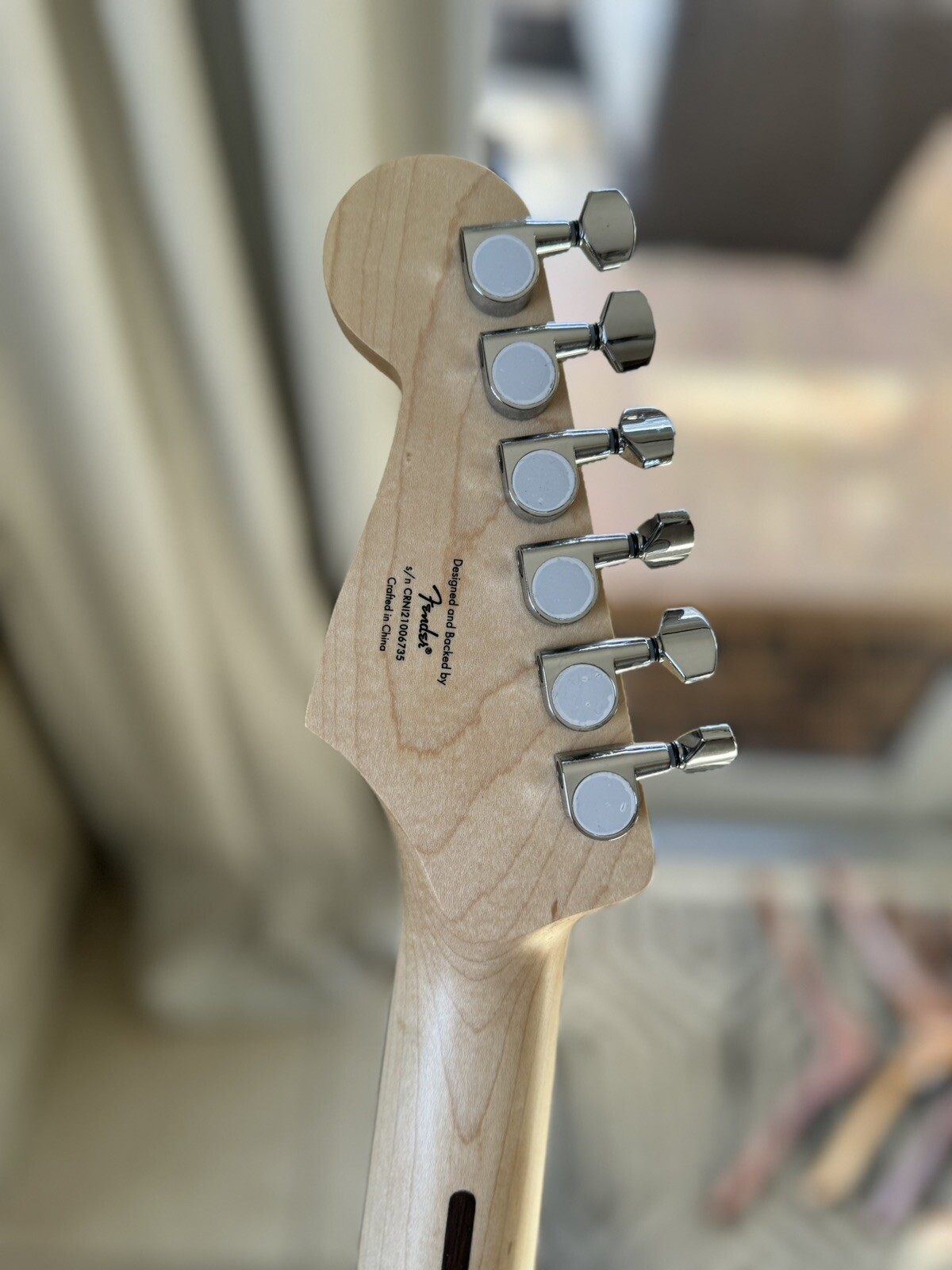 Ricky Martin + Reik Signed Guitar – Squier By Fender SQ Bullet Strat HT HSS BLK