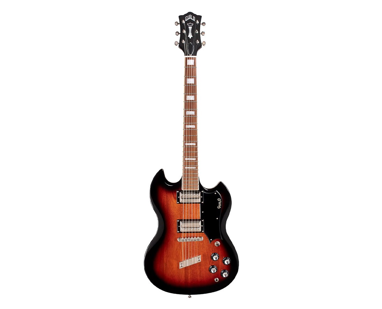 Guild Polara Deluxe Electric Guitar – Vintage Sunburst – Open Box