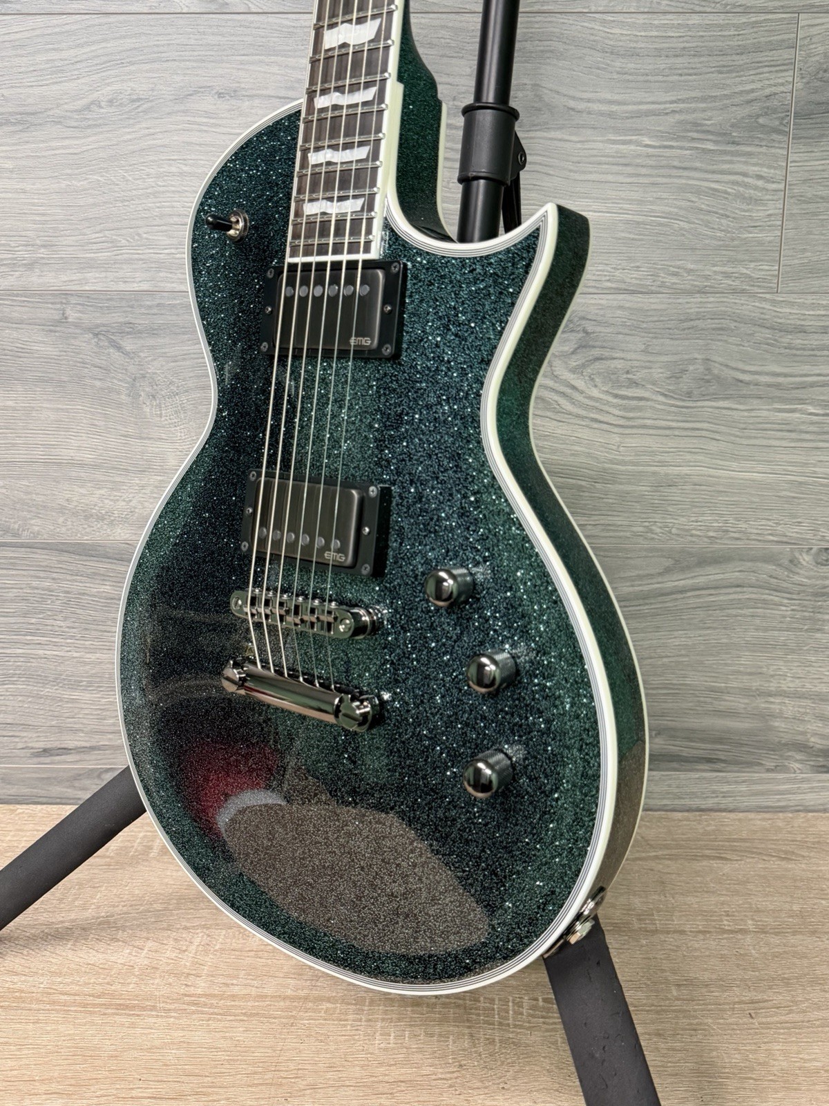 ESP E-II Eclipse Granite Sparkle Electric Guitar w/ Hard Case #3070