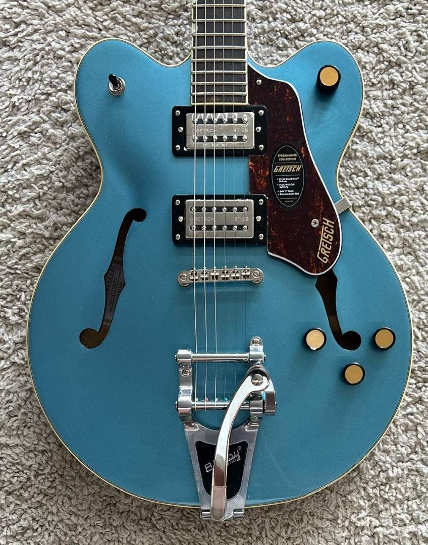 Gretsch G2622T Streamliner™ Center Block Double-Cut with Bigsby®, Arctic Blu