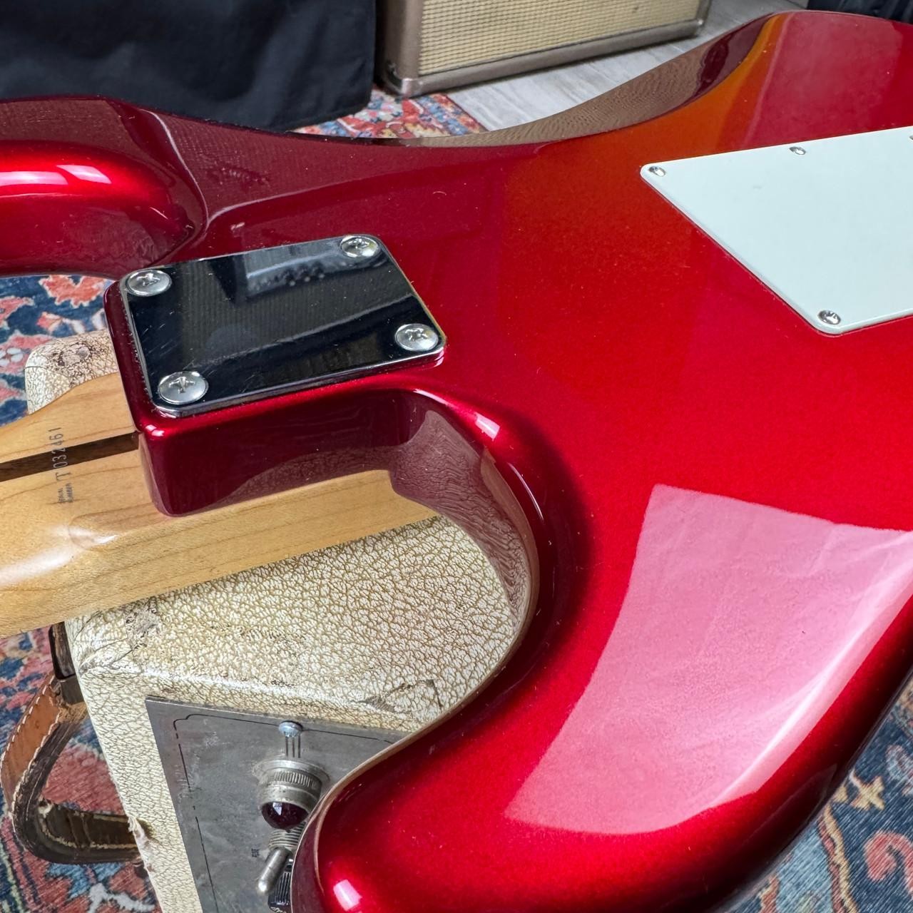 Fender Japan Stratocaster Standard ST-STD Candy Apple Red – 2008