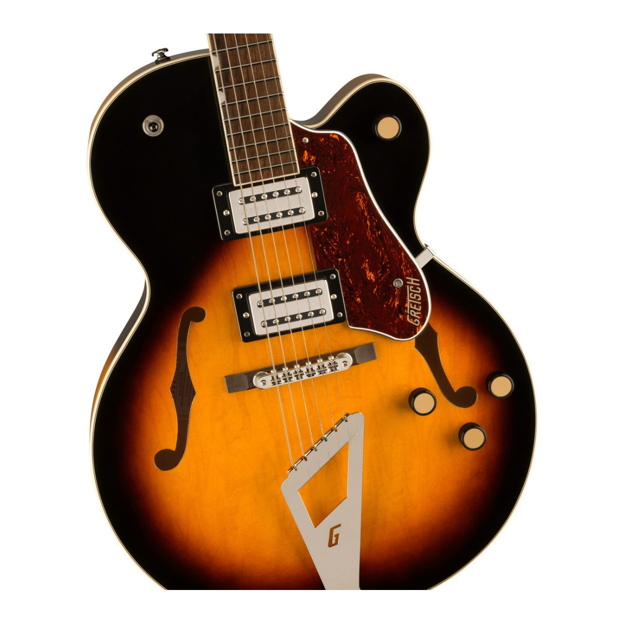 Gretsch G2420 Streamliner 6-String Right-Handed Guitar (Brown) with Hardshell
