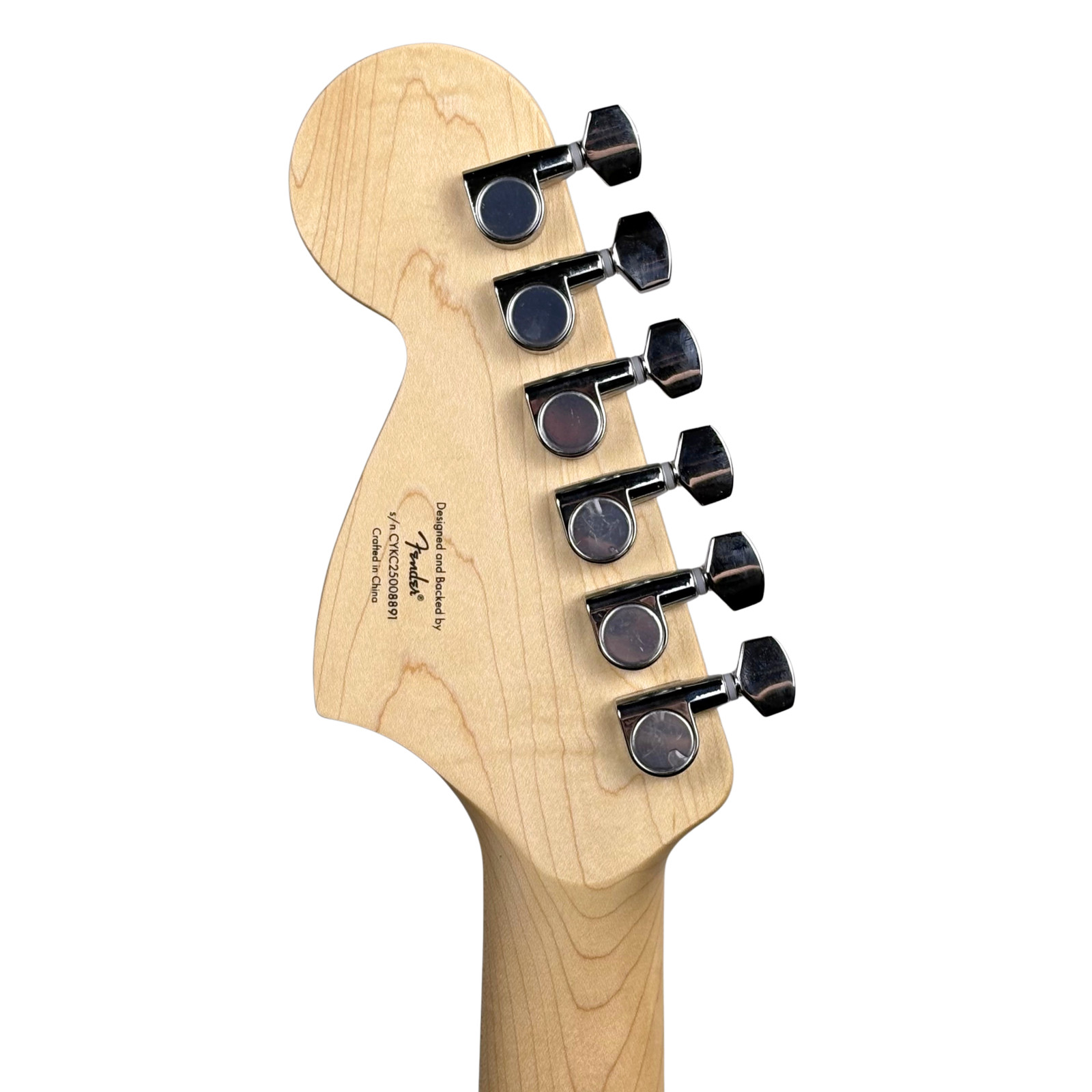 Squier FSR Affinity Series Jaguar, Maple Neck, Black Pickguard, Graffiti Yellow