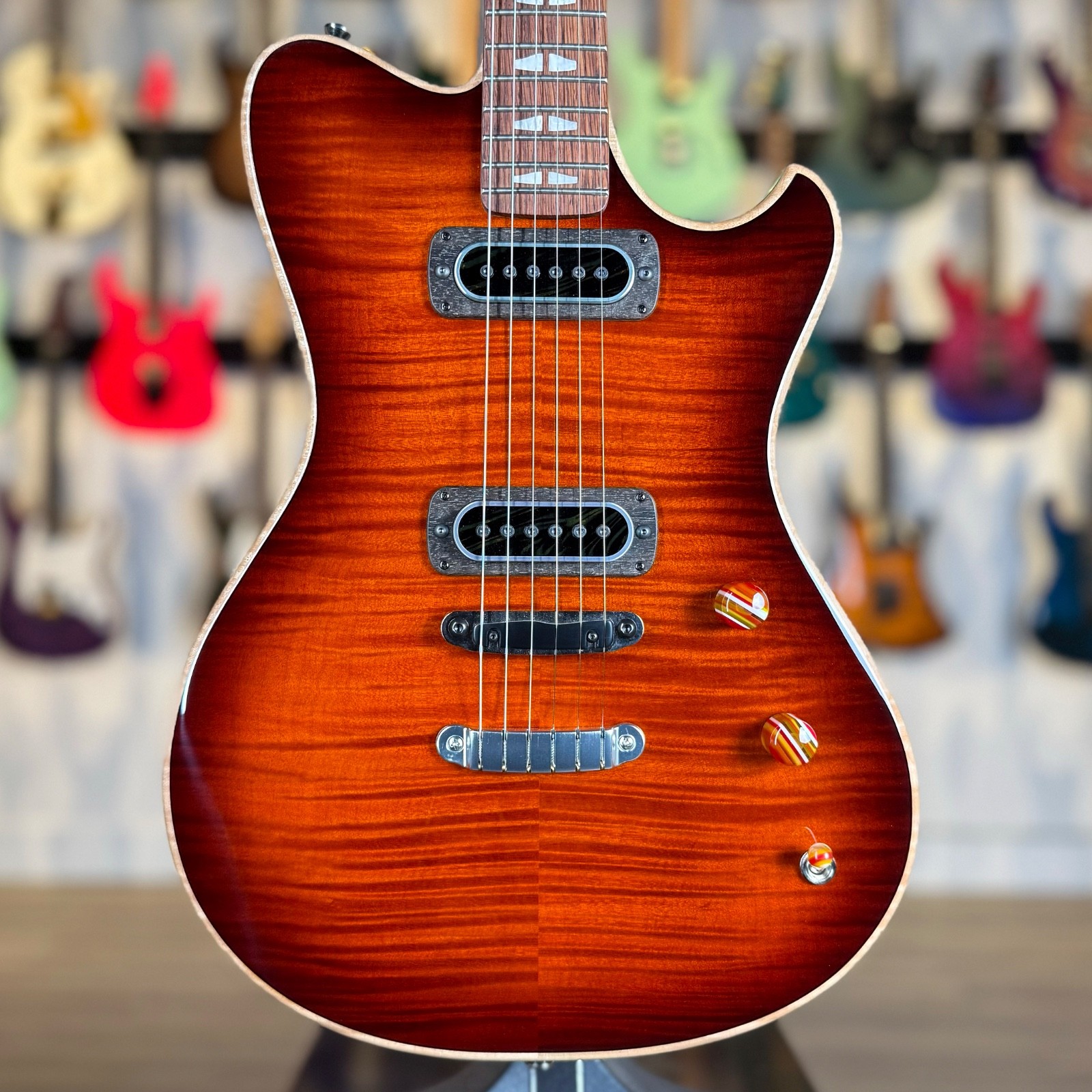 Powers Electric A-Type Select Maple Custom – Violin Burst – 1 of 1