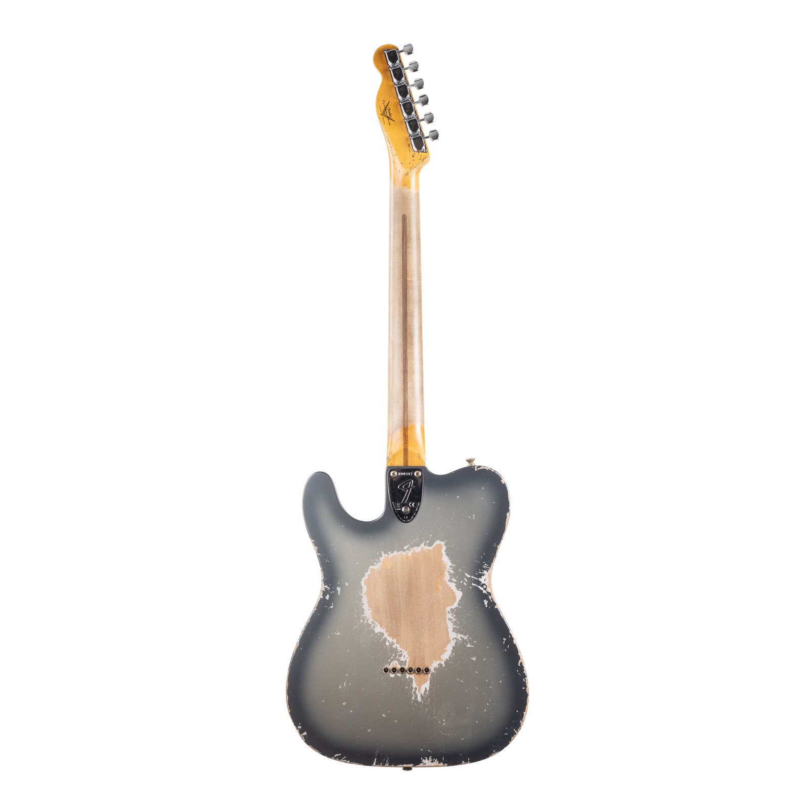 Fender Custom Shop Telecaster Custom Super Heavy Relic – Aged Inca Silver Burst