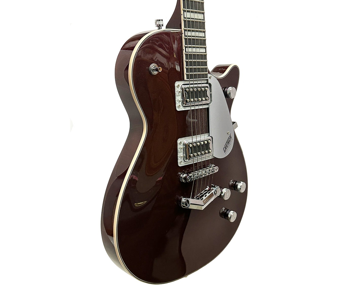 Gretsch G5220 BT BroadTron Jet in Dark Cherry Metallic w/ Case