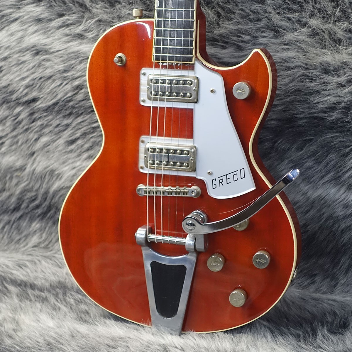[Greco] RJ-85 Red 1988 Les Paul type W/Gig bag Electric Guitar Used From Japan