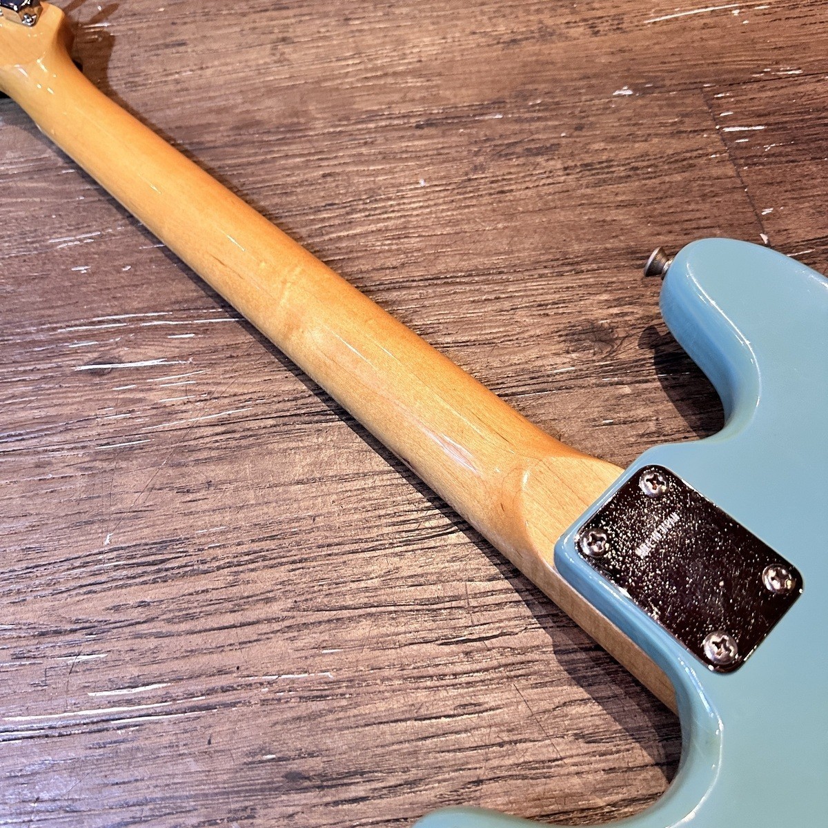 Founder Mustang Style Electric Custom Light Blue 1970s USED w/tracking
