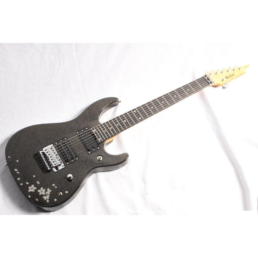 Killer KG-Fascinator Seven the Empress galaxy w/ Gig Bag black petals New