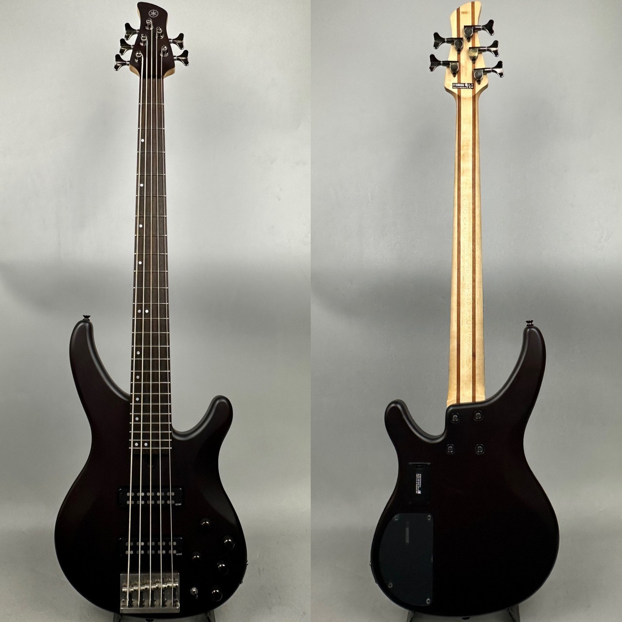 [YAMAHA] TRBX505 TBL 2016 Mahogany Body 5String Translucent Black Soft Case