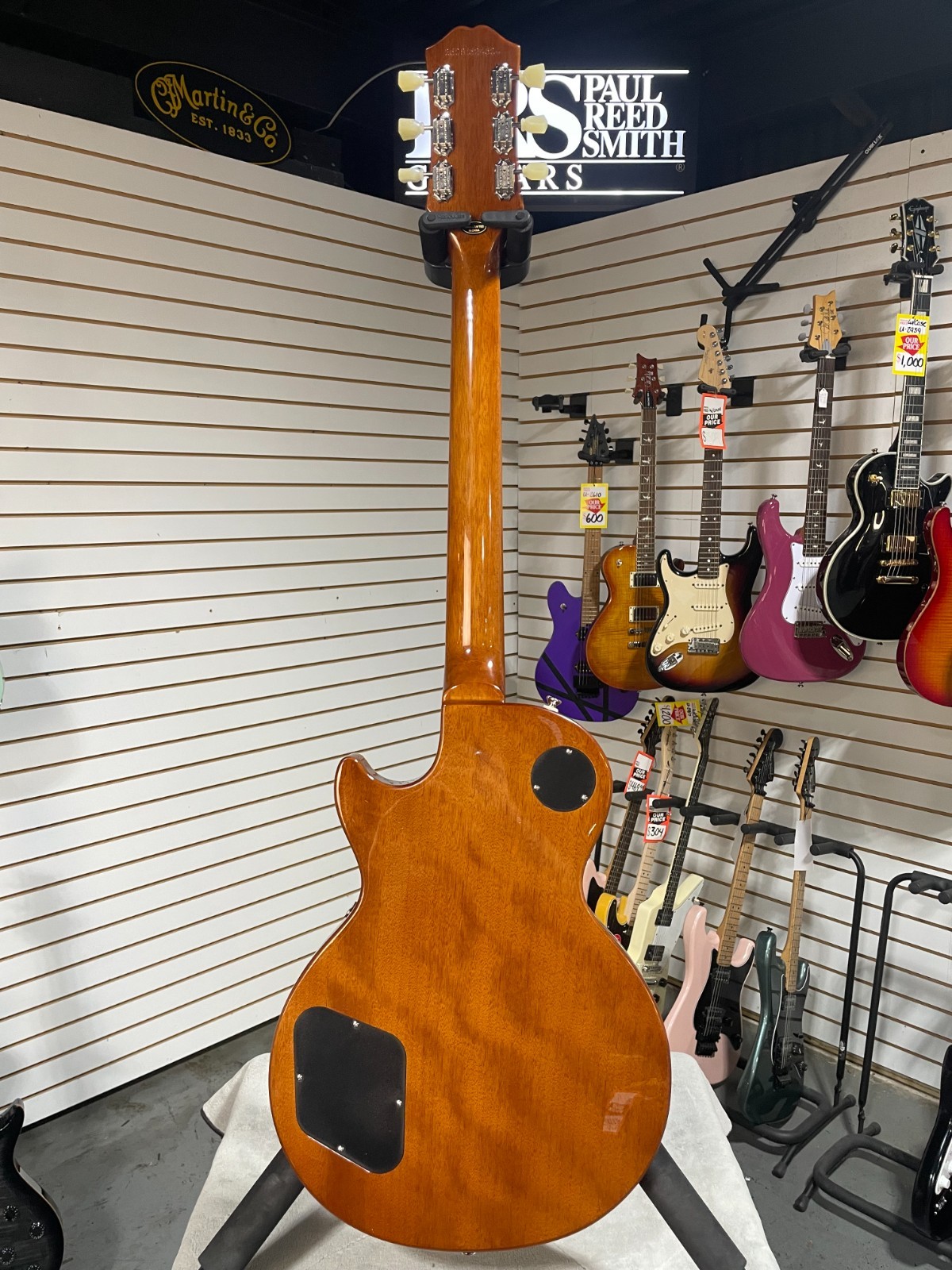 Epiphone Les Paul Standard 50s Electric Guitar – Gold w/Gig Bag & PLEK*D #504