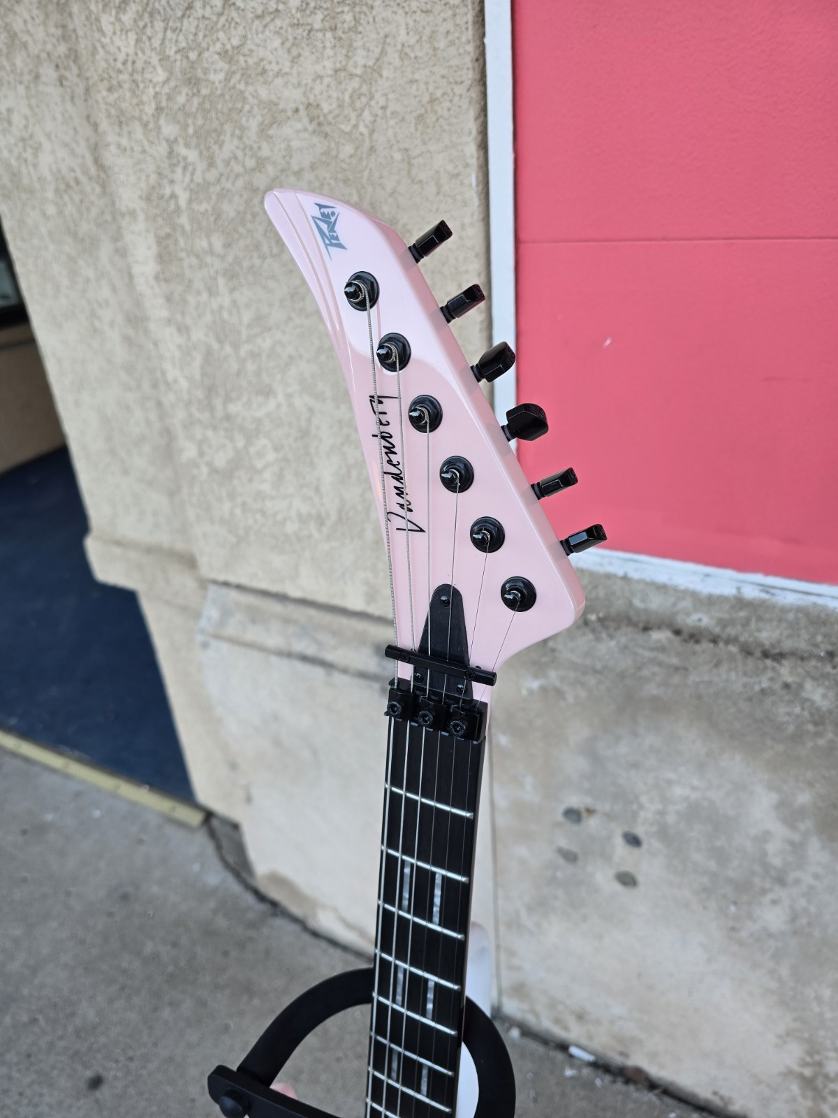 Peavey Adrian Vandenberg Signature Electric Guitar Rock-It Pink w/ OHSC
