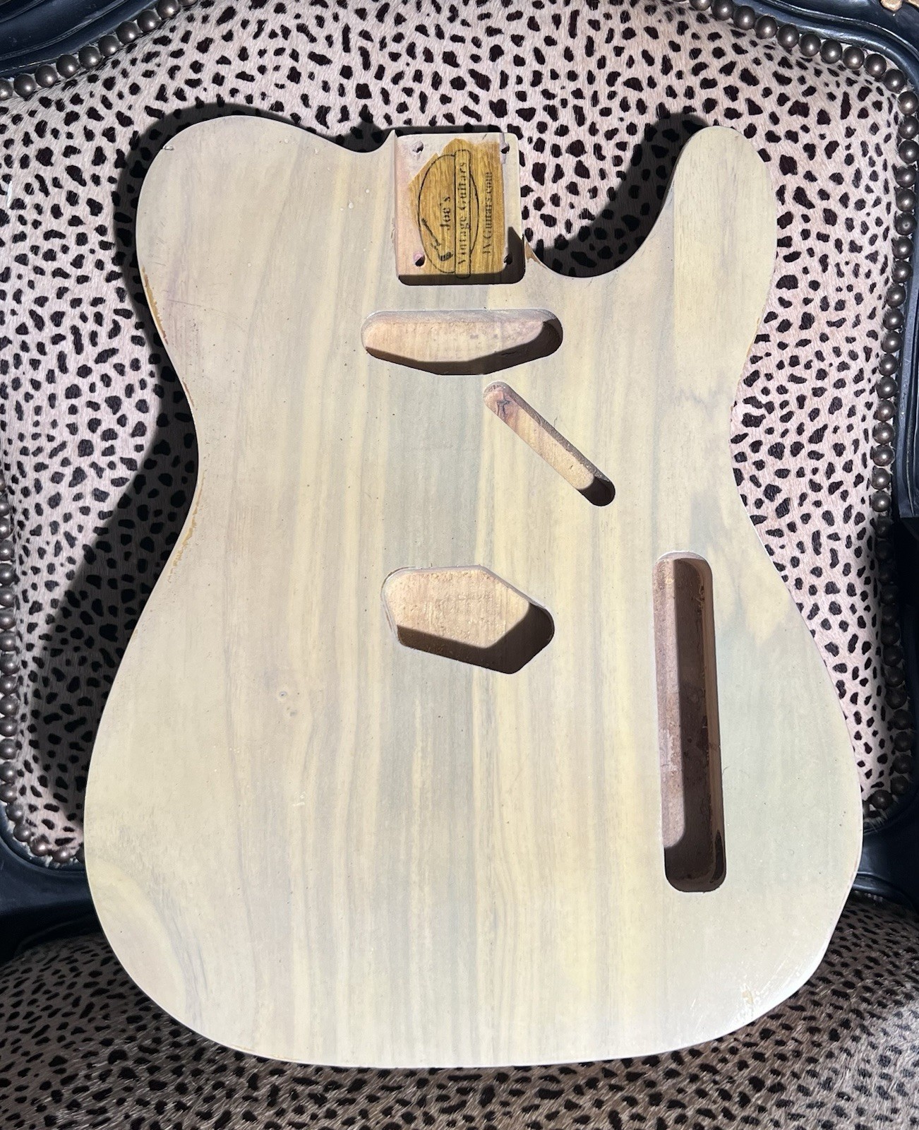 T BODY 60’s NitroThinSkinLacquer See Through BLOND As Seen JVGuitars
