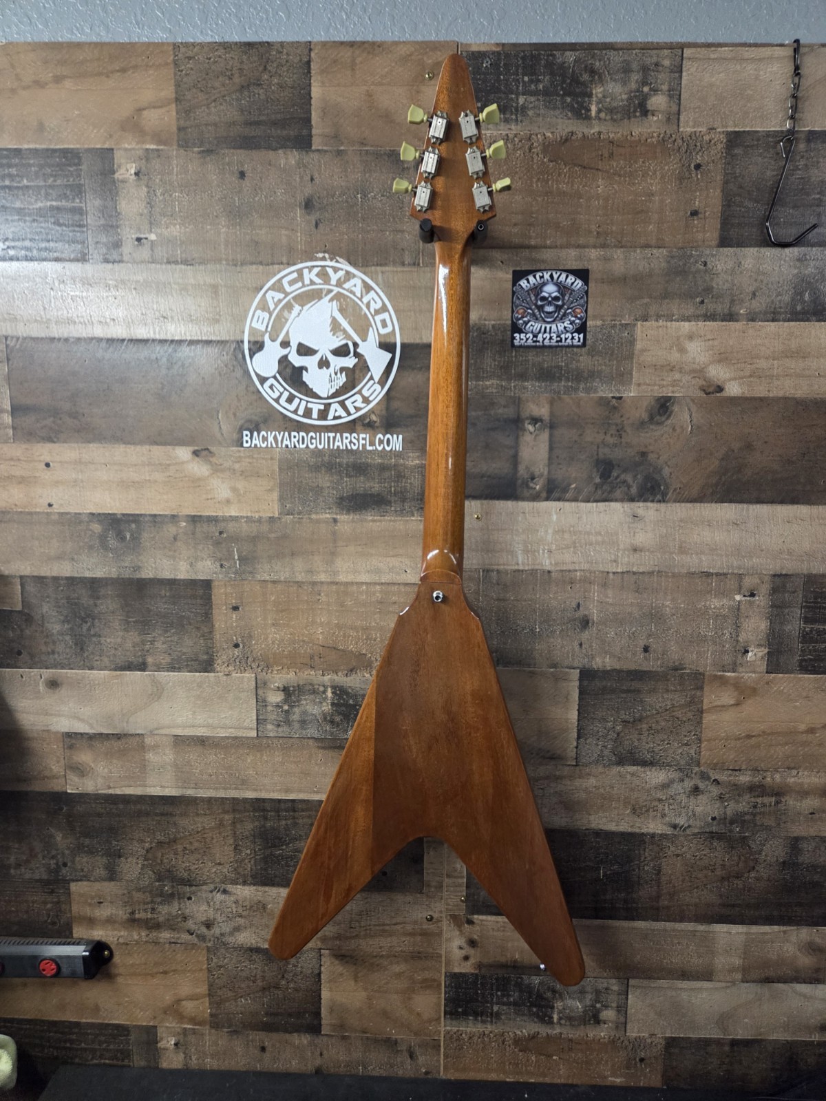 2005 Gibson Flying V Guitar W/ Original Bag Natural 6.2 Lb