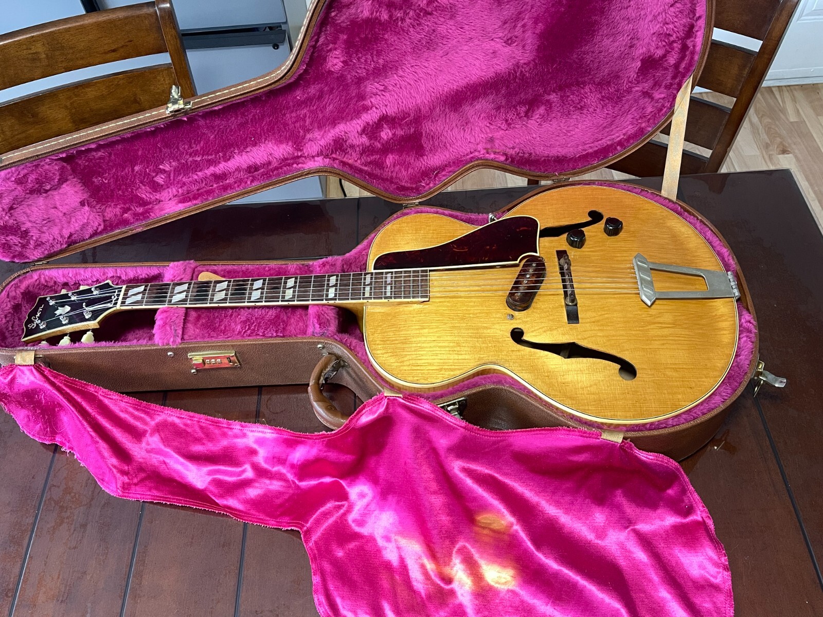 1941 Gibson ES-300 Arch Top Blonde Hollow Body Electric Guitar NICE EXAMPLE
