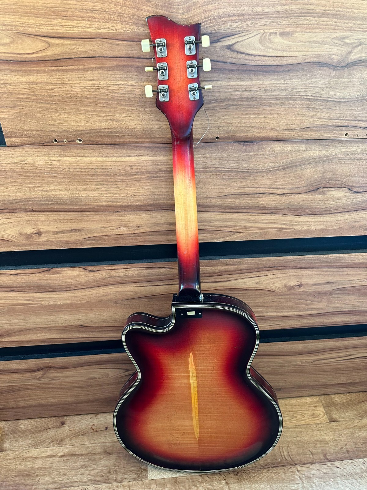 70s Musima Record GDR Germany Electric Guitar Vintage and very Rare