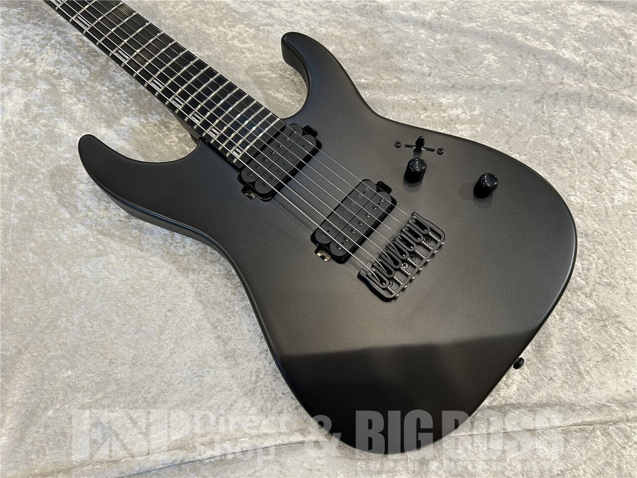 Edwards E-M-II-7 Electric Bass Satin Metallic Black Used