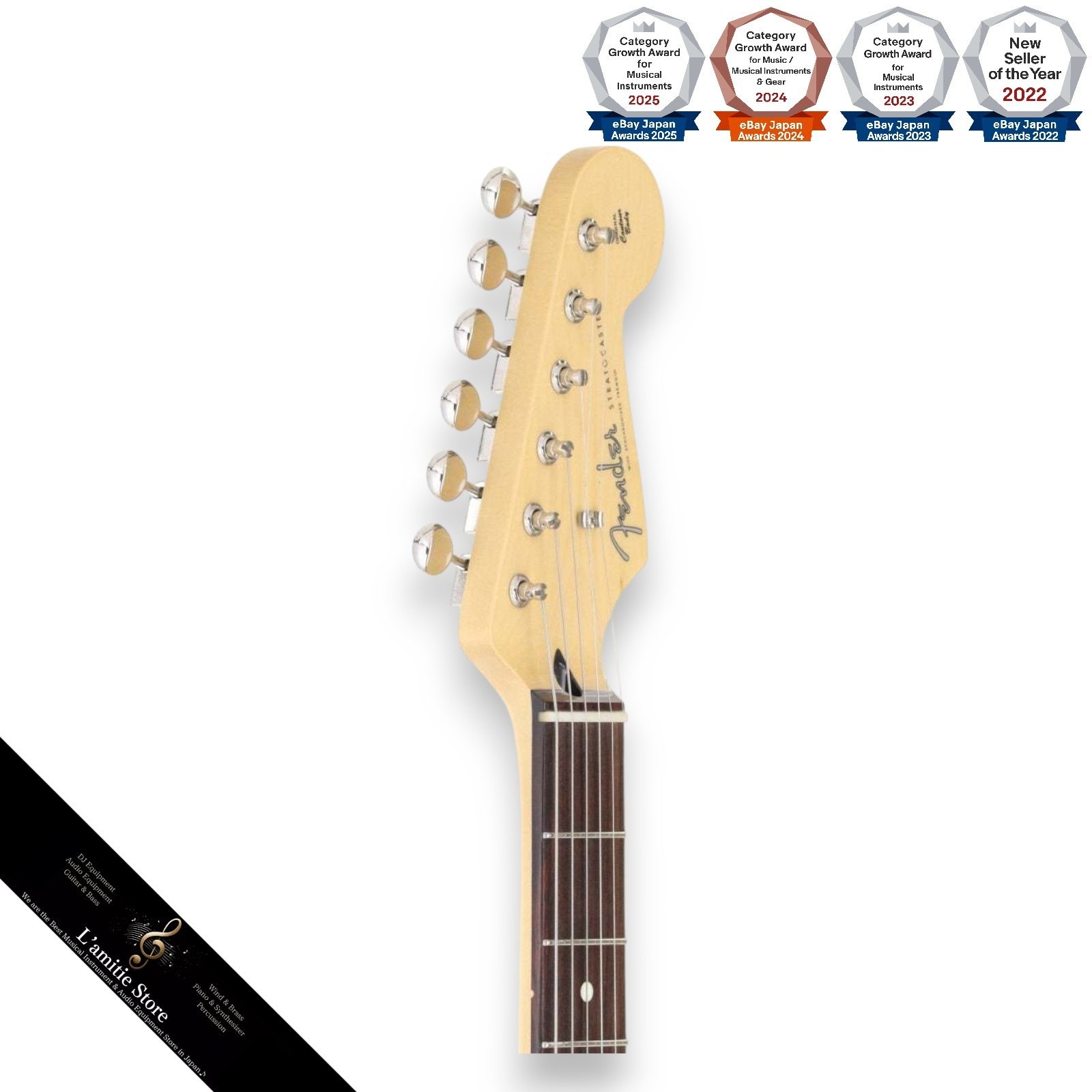 Fender 2024 Japan Hybrid II Stratocaster HSH Rosewood Guitar Japan