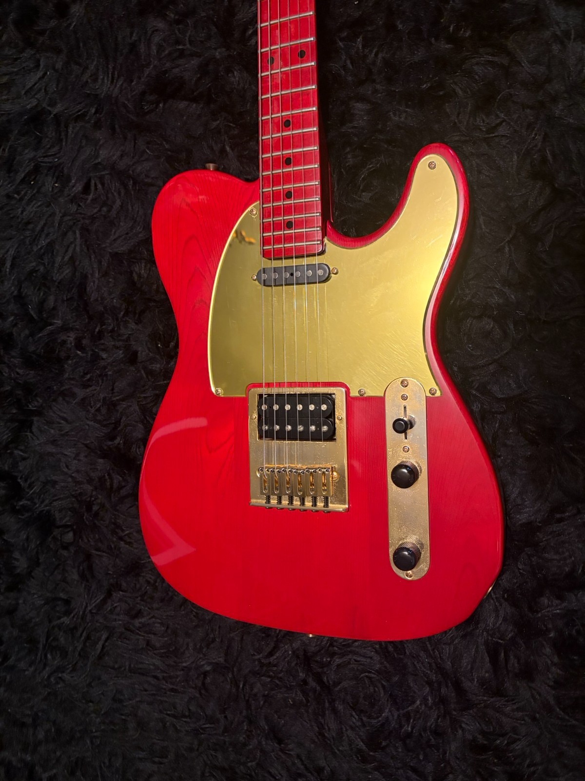 Bill Lawrence Telecaster BKIM-60 Red Electric Guitar Made in Japan