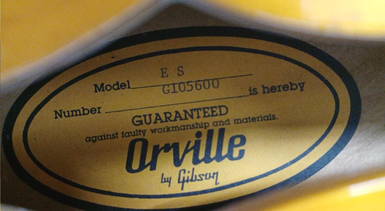 ORVILLE BY GIBSON ES Used Electric Gutiar