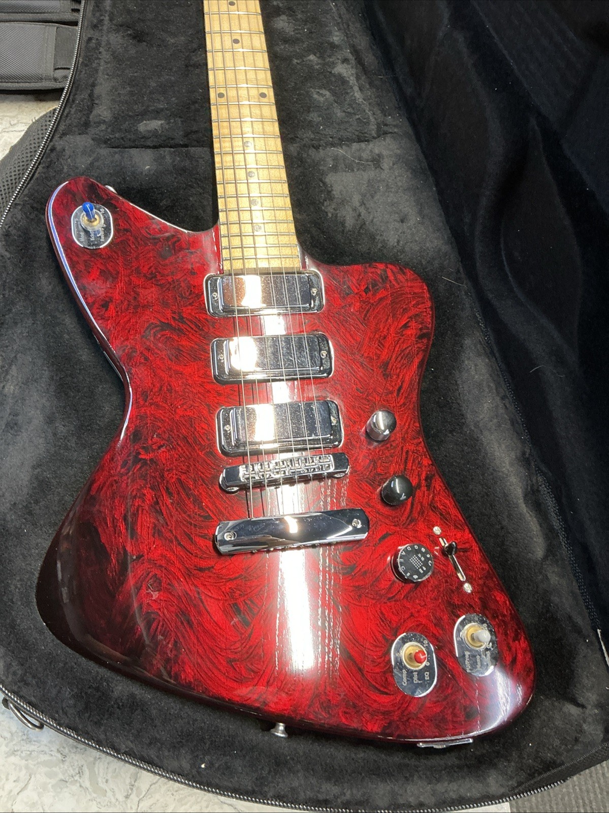 2011 Gibson Firebird X FBX-116 Resolution Complete w/ RIP SYSTEM OHSC BOX PAPERS