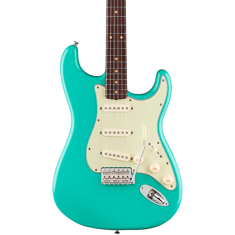 Fender Vintera III Early ’60s Stratocaster Guitar RW FB Surf Green Metallic
