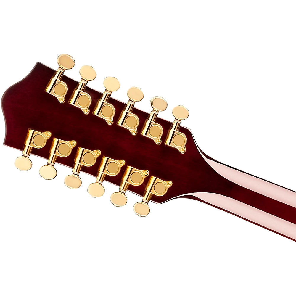 Gretsch Electromatic Hollowbody 12-String Gold HW Guitar Walnut Stain