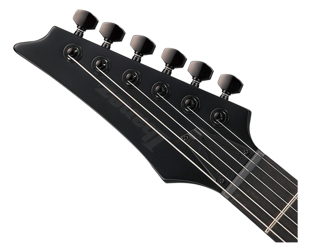 Used Ibanez RGRTB621BKF RG Standard Electric Guitar – Black Flat