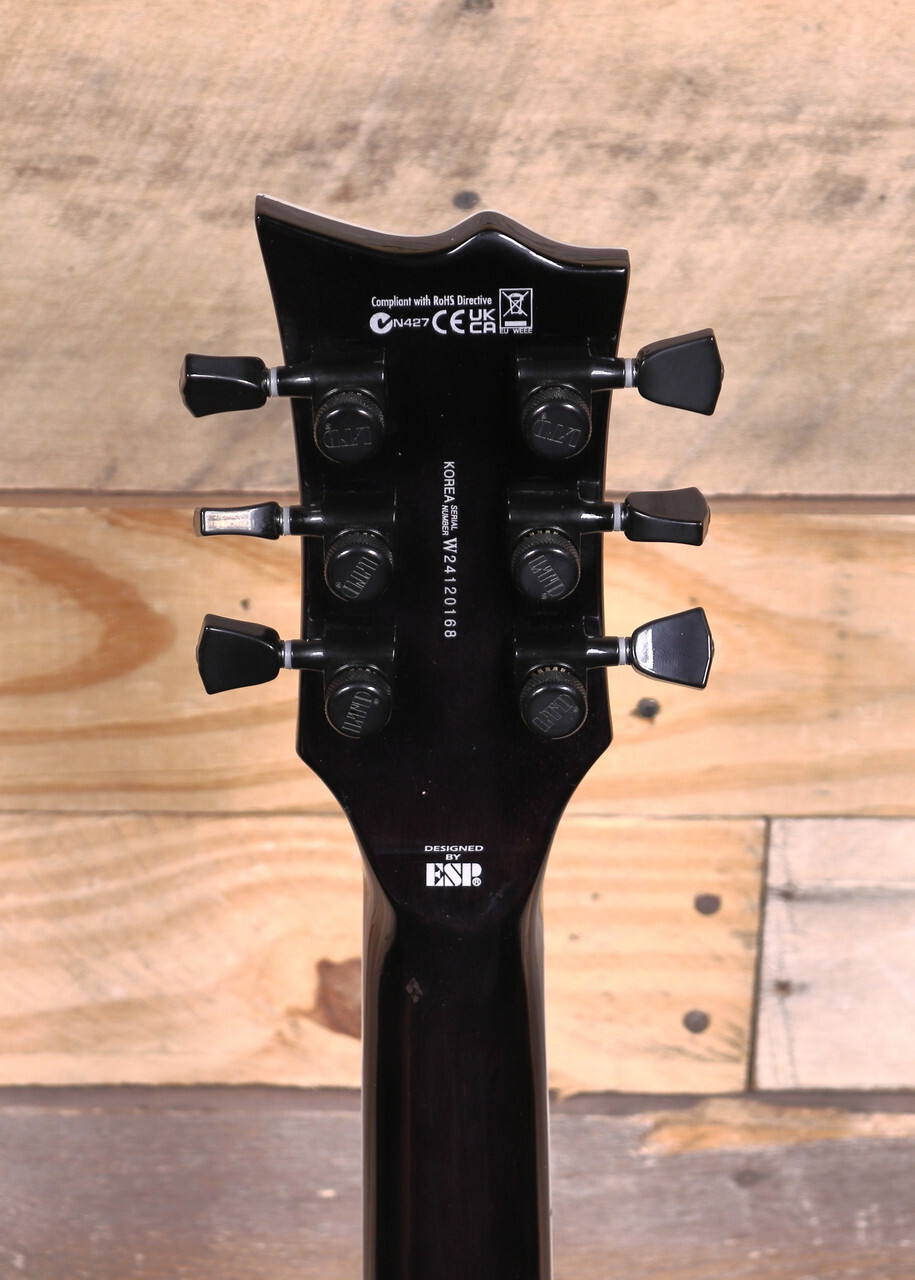 ESP LTD EC-1000 Piezo Electric Guitar See Thru Black