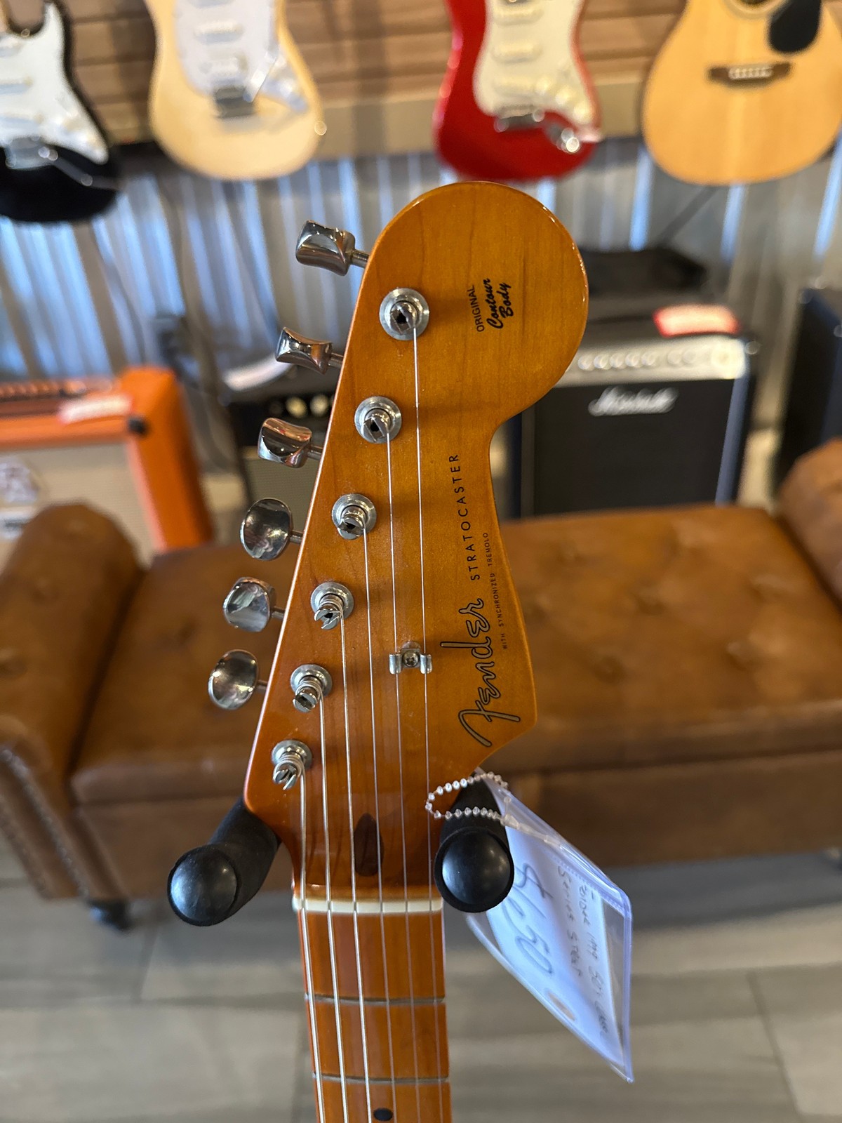 FENDER 1999 50’S CLASSIC SERIES STRATOCASTER CUSTOM FIESTA RED