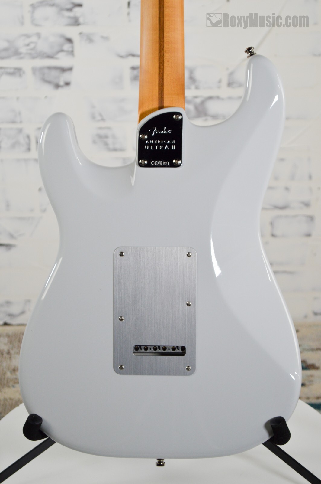 Fender American Ultra II Stratocaster Electric Guitar – Avalanche