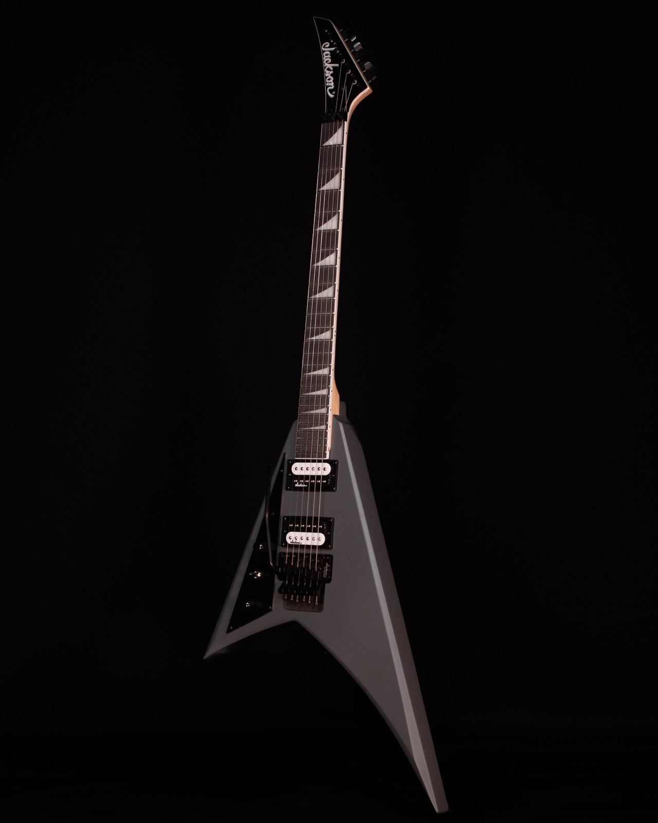 Jackson JS Series Rhoads JS32 LH, Amaranth Fingerboard, Satin Gray