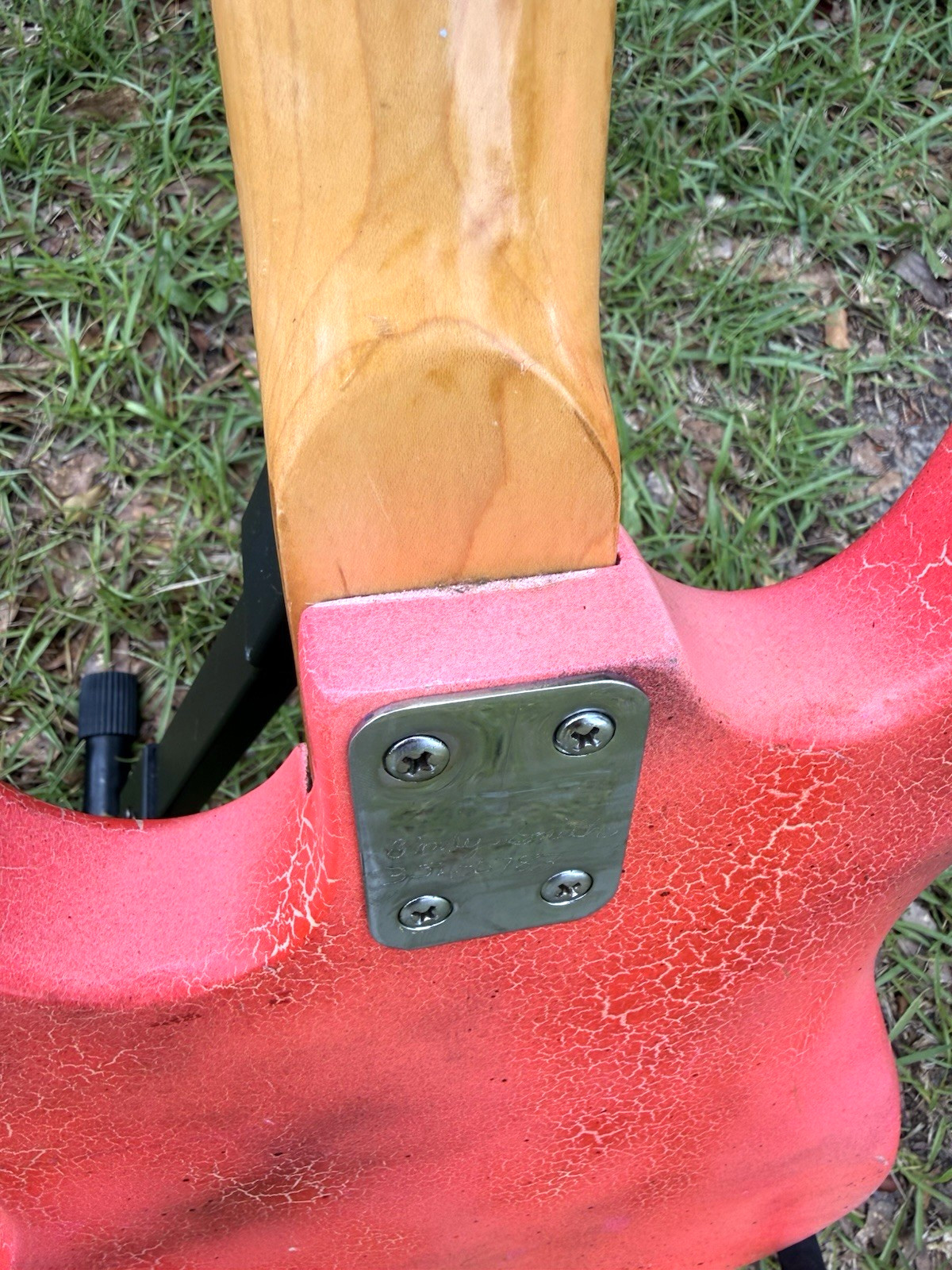 HONDO II H-760 Stratocaster 1980s PINK CRACKLE paint