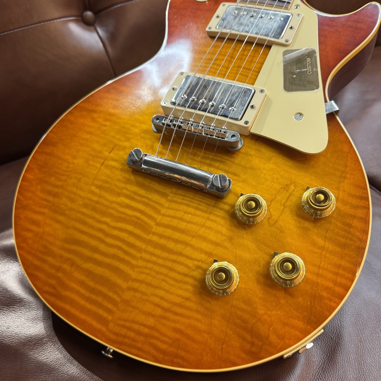 Gibson Custom Shop Historic Select 1959 Les Paul Reissue New Orange Sunset Fade