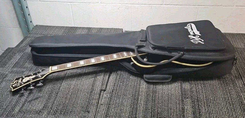 D’Angelico Premier New York Electric Guitar with Soft Case – Black