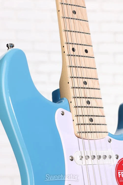 Squier Mini Stratocaster Electric Guitar – California Blue