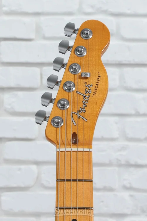 Fender American Ultra Luxe Vintage ’50s Telecaster Electric Guitar – White