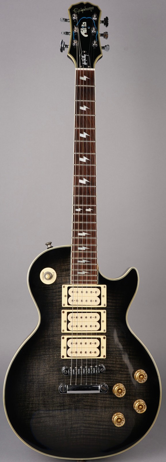 Epiphone Ace Frehley Signature Les Paul Custom – 1999 – Black Burst w/HSC