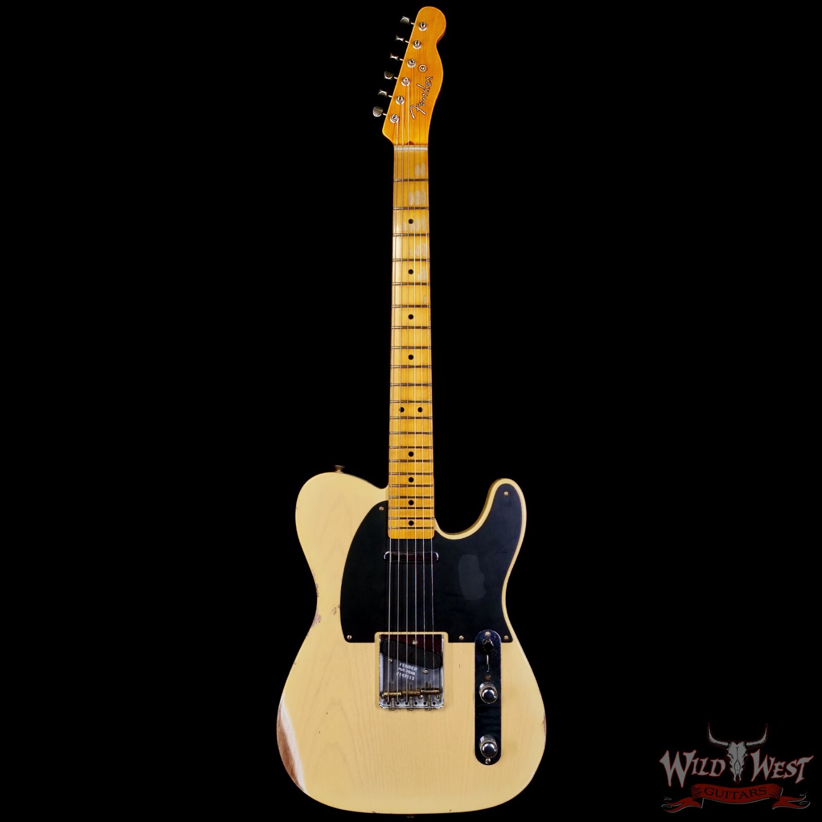 Fender Custom Shop 1951 Nocaster Ash Body Relic Faded Nocaster Blonde 6.75 lbs