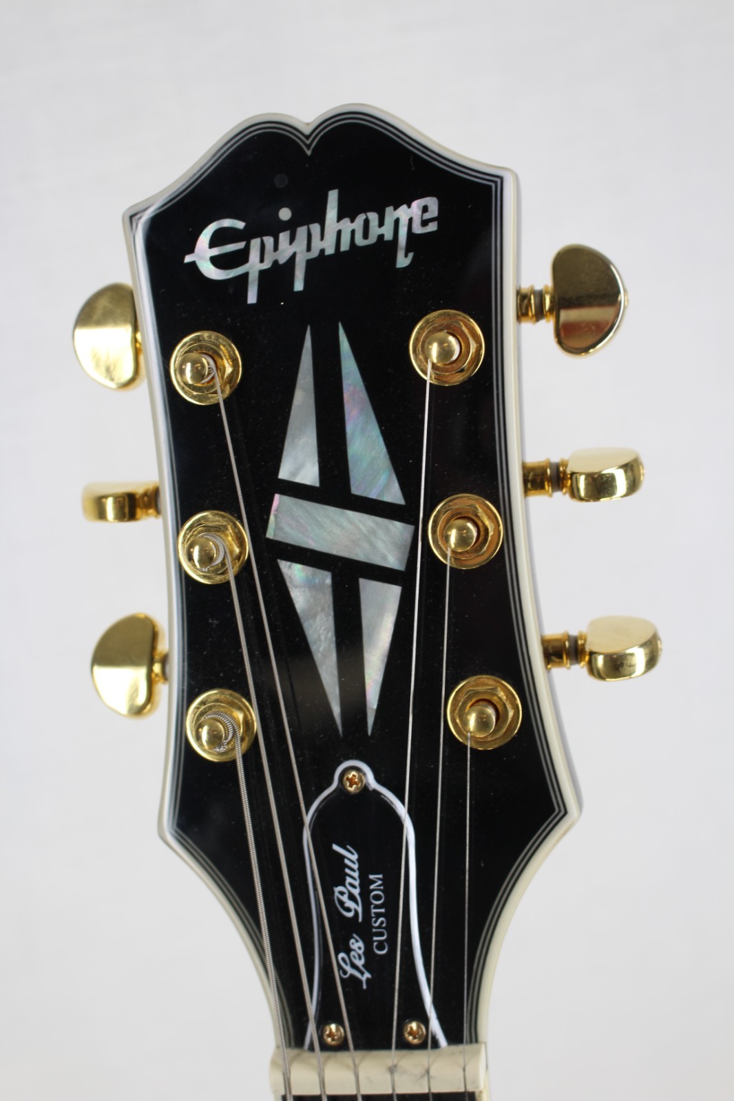 Epiphone Les Paul Custom Electric Guitar – Ebony #R8576