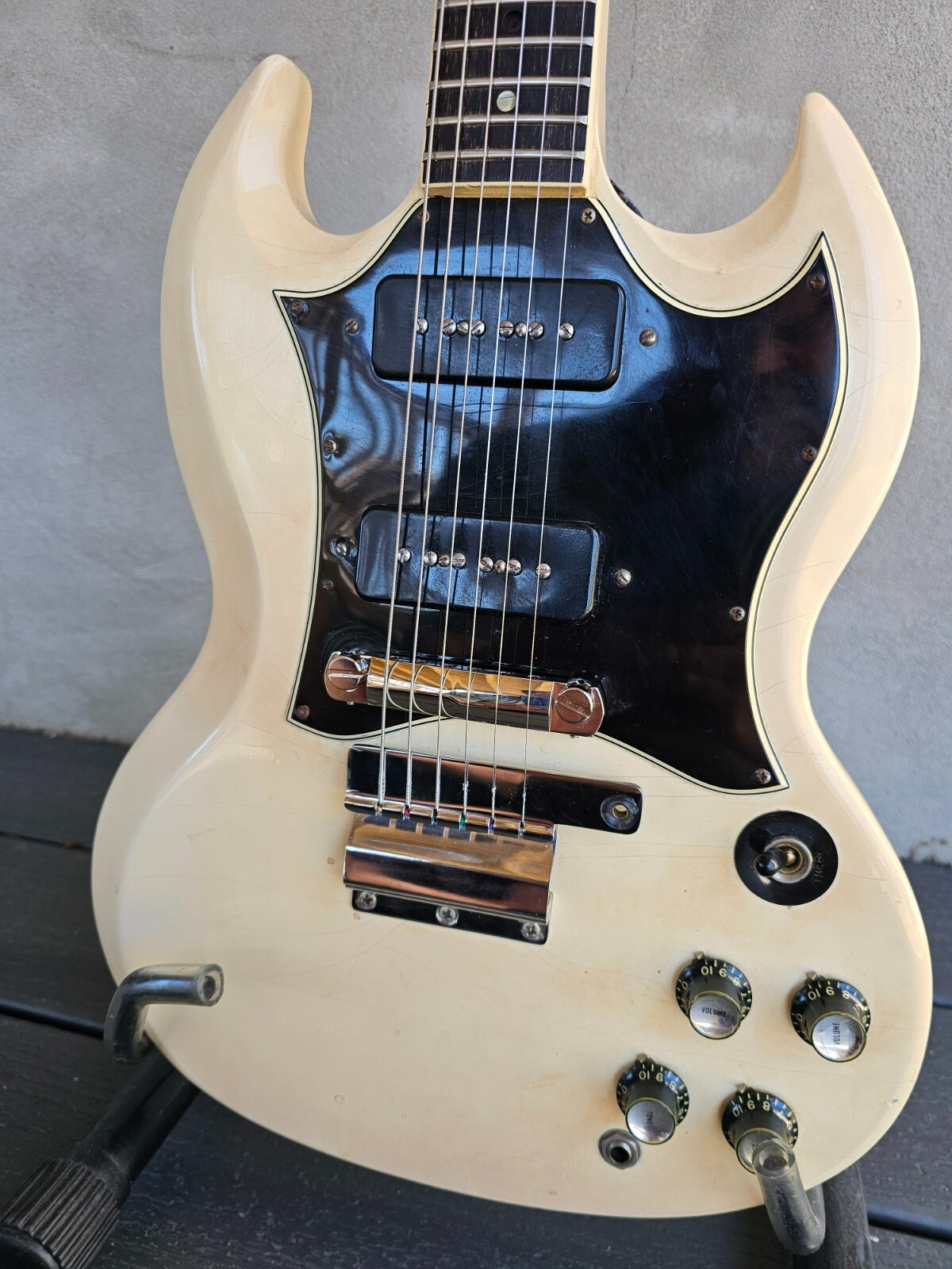 1967 Gibson SG Special Alpine White with OHSC