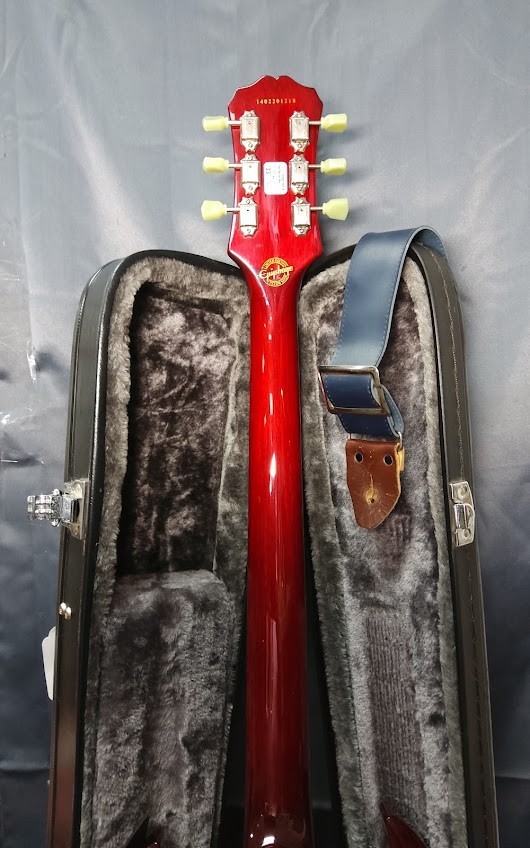 1402201218 Cherry Red Epiphone sg pro Humbucker pickups & Hard Case