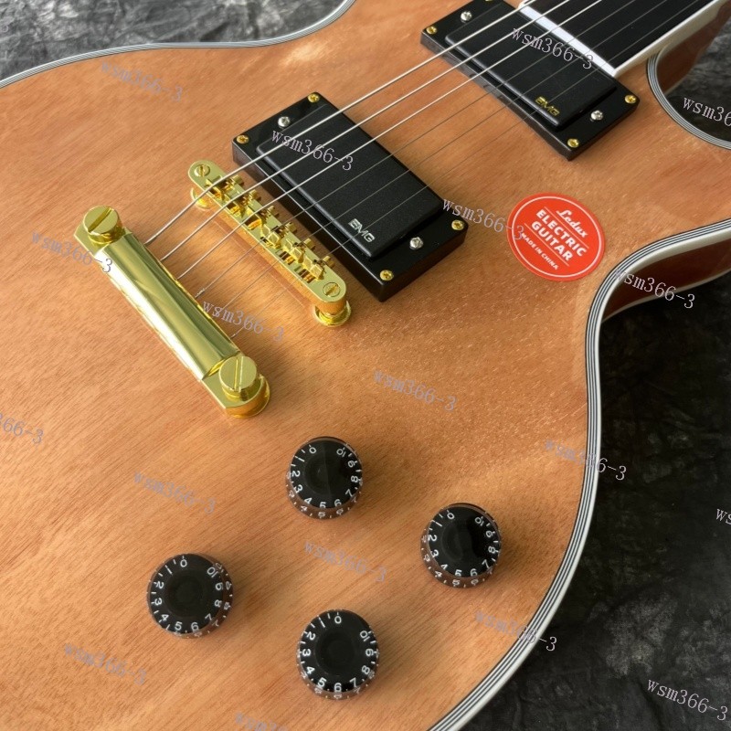 Solid Electric Guitar Stainless Rounded Fret Edge Bone Nut Natural Free Shipping