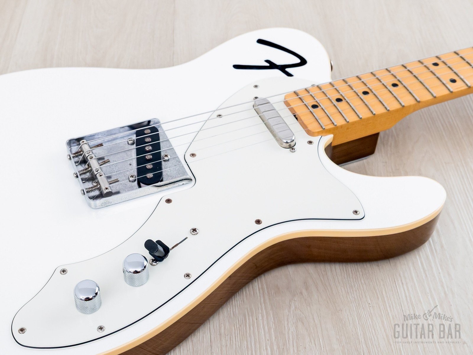2021 Fender Limited F-Hole Telecaster Thinline Arctic Pearl, Japan MIJ