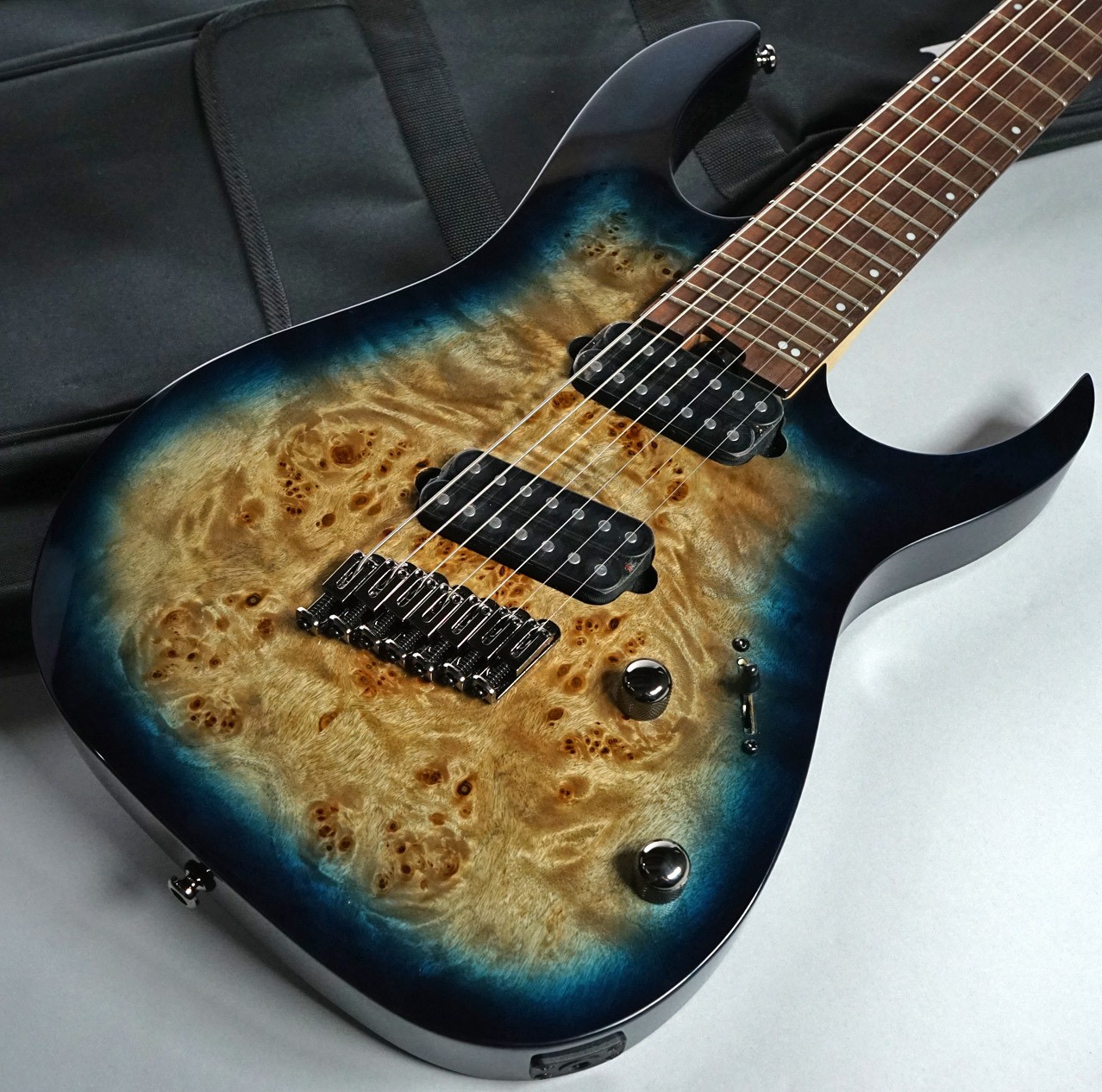 Ibanez RGMS7PB CBS- Cosmic Blue Starburst Standard RG Multi-Scale