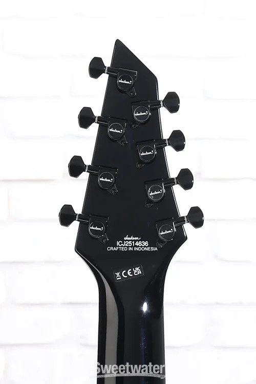 Jackson X Series Soloist Arch Top SLAT8 Multi-Scale – Gloss Black