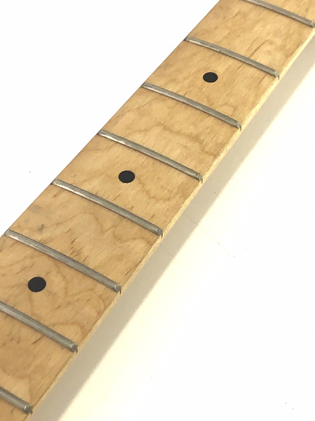 Viper Custom Guitar Neck Light Relic Satin Rock Maple Jumbo Fret Luthier Project