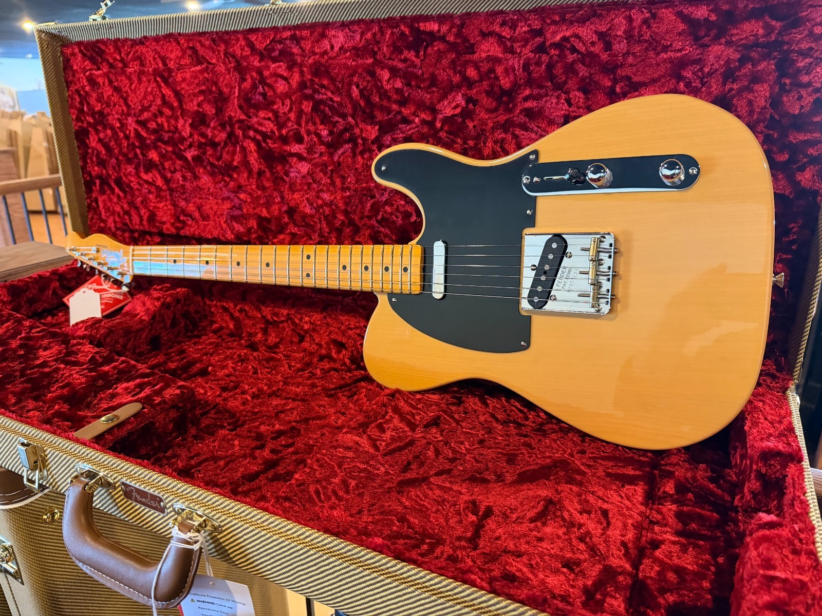 Fender American Vintage II 1951 Telecaster Electric Guitar Butterscotch Blonde