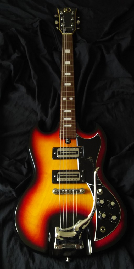 KAY K-20T Electric Bass Guitar Used Natural Finish Vintage Style